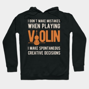 Funny Violinist Violin Gifts Hoodie